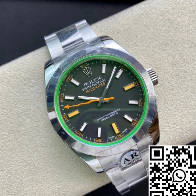 Dial Milgauss Factory Rolex 116400GV AR Black 0125